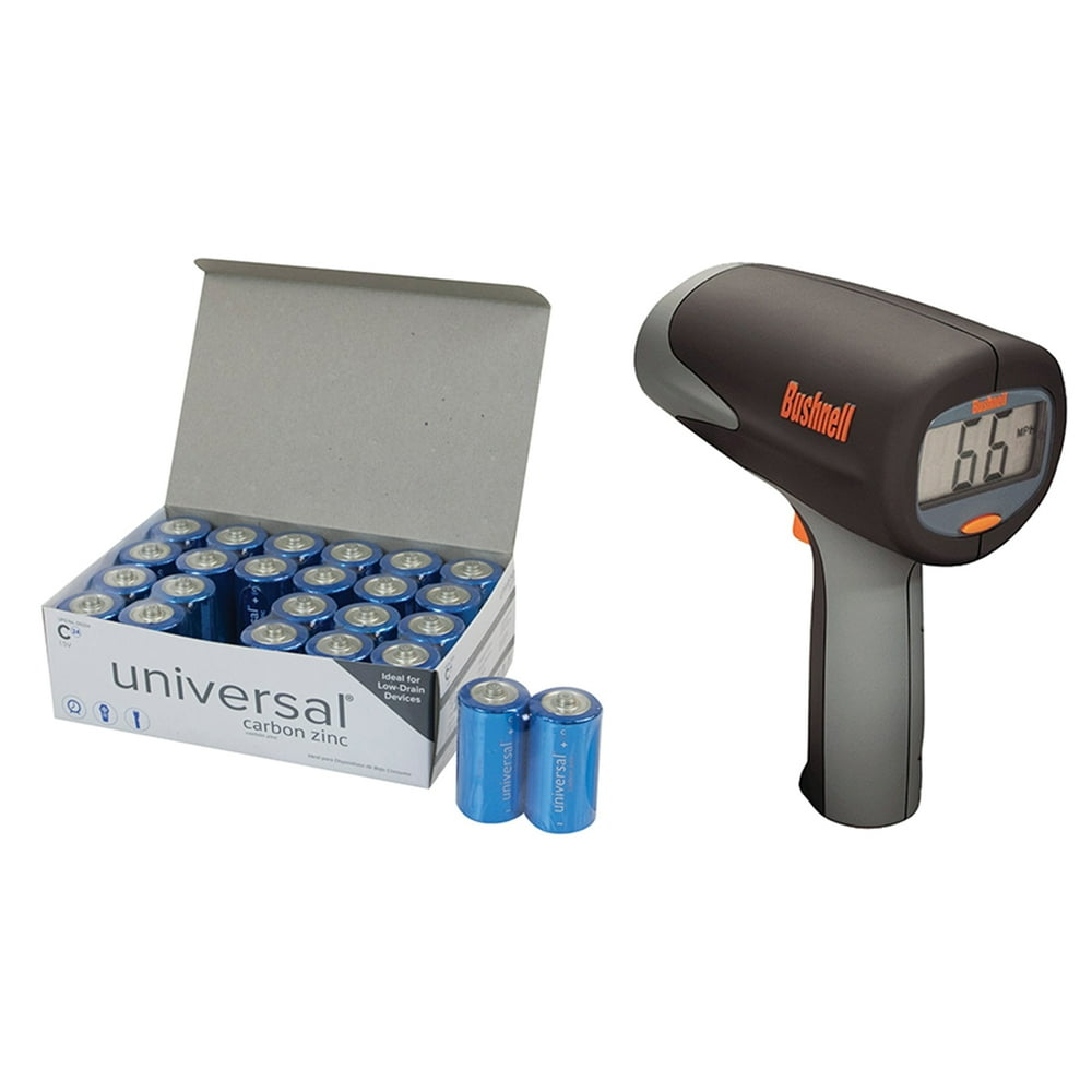 Bushnell 101911 Baseball & Softball Velocity Radar Gun & UPG C 24 PK