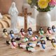 thumbnail image 3 of Juego de figuras de Little Jesus basuwu 215 piezas para huevos de Pascua, 3 of 7