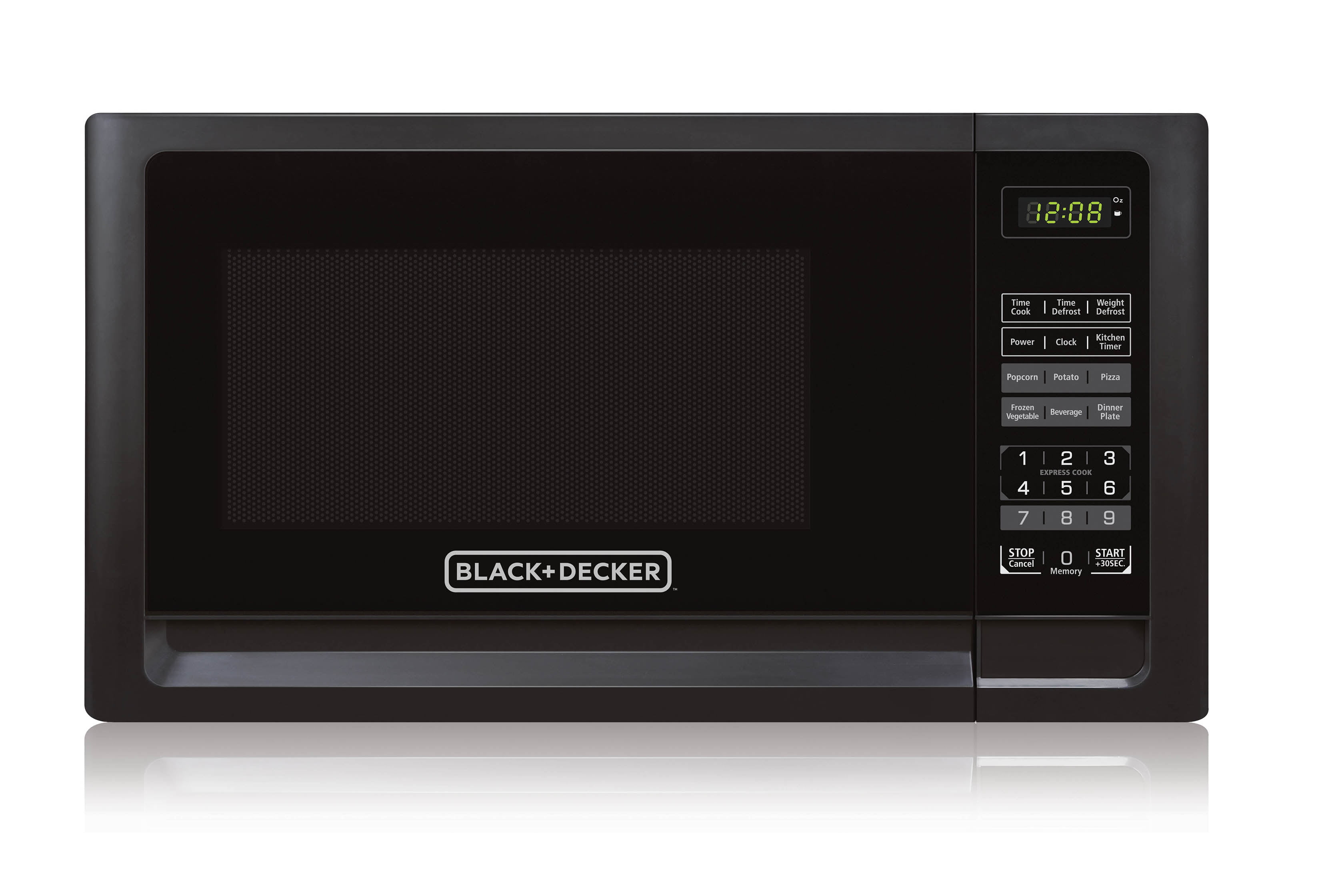 Black & Decker EM925AFO-P2 0.9 Cu. Ft. Microwave, Black 
