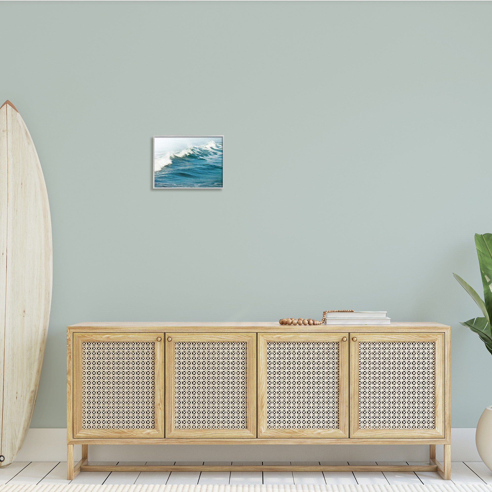 Stupell Indtries Small Wave White Caps Water Motion Ocean Study,14 x 11,Design by Ian Winstanley