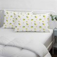 thumbnail image 4 of Cute Lemon Floral Throw Pillow Cover 16 x 24 Inch Decorative Pillow Cover Farmhouse Summer Fruits Lumbar Pillowcase Seasonal Rectangle Cushion Case for Couch Sofa Bed Living Room, 4 of 9