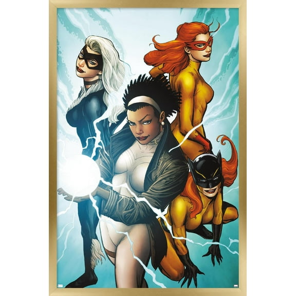 Marvel Comics - Photon - Avengers West Coast #45 Wall Poster, 22.375" x 34", Framed