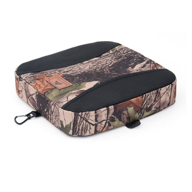 Ozark Trail Ground Seat, Polyester, Camo Color, Stadium Seat and Cushion Type Is Portable Cushion