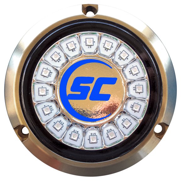Shadow-Caster Ultra Blue Single Color Underwater Light - 16... [SCR-16-UB-BZ-10]