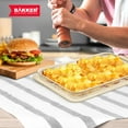 thumbnail image 7 of Bakken Swiss Crisper Tray - 2-Piece Set – White Marble, Non-Stick Basket Design for Healthier Cooking in Regular Ovens - Achieve Perfectly Crispy Chips, Bacon and More, 7 of 7