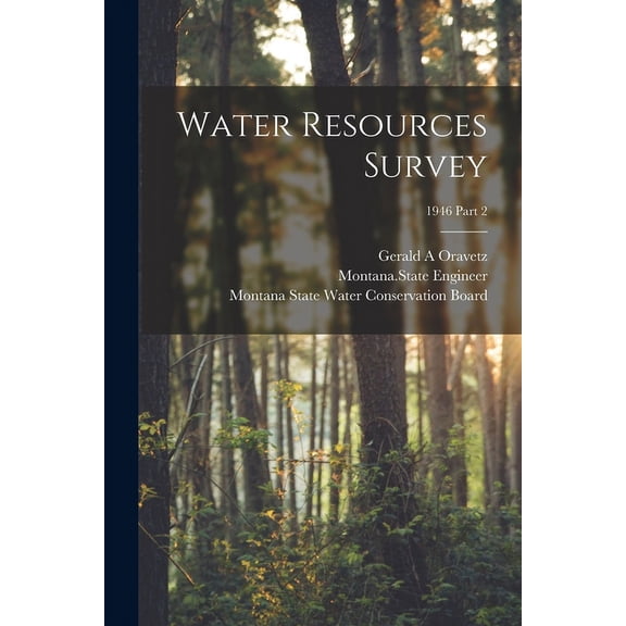 Water Resources Survey; 1946 Part 2, (Paperback)