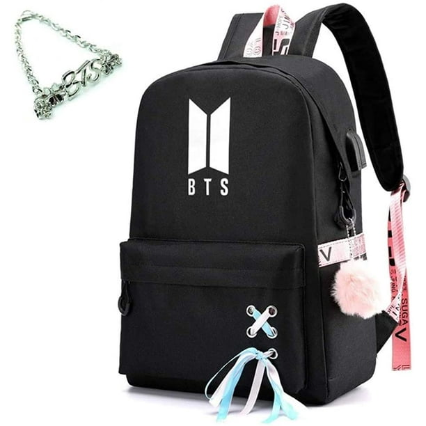 BTS Backpack, Girls Kpop school bag Students Laptop India