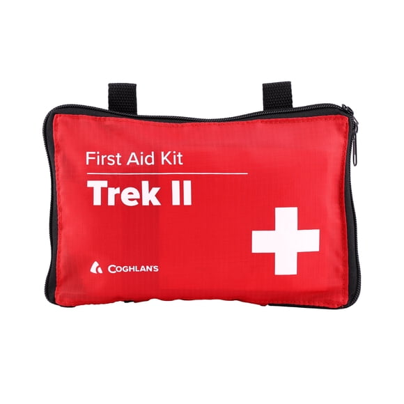 Trousse de premiers soins compacte Coghlan's Trek II - 40 pièces pour camping, randonnée, voyage et survie en plein air