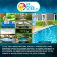 thumbnail image 7 of U.S. Pool Supply Above Ground Pool Hose Replacement 1.25" Diameter x 59" Long, 3 Pack - White Premium Pool Filter Pump Hoses Compatible with Intex 607, 637 Pumps, 330, 530, 1000GPH, 6 Metal Clamps, 7 of 7