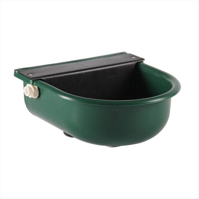 Bebedero Automático para Caballos, Cabras, Ovejas, Cerdos, Ganado Vacuno, Bebedero para Vacas, Dispensador de Agua con Válvula de Flotador (2 Piezas)