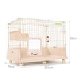 thumbnail image 2 of Premium Outdoor Pet Rabbit Cage The Perfect Home Rabbit Villa & Snuggly Rabbit Nest for Your Beloved Bunny, 2 of 3
