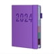 thumbnail image 2 of Cuaderno de PlanificacióN 2024, Cuaderno de PáGinas Internas Chinas, Calendario de 365 DíAs, Calendario, Diario Escolar, Libro-PúRpura, 2 of 5