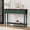 Green, variant on Onespruce French Country Console Table, 42" Blue Entryway Table with 3 Carved Drawers & Beaded Legs, Storage Accent Table for Hallway Living Room