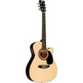 thumbnail image 3 of Rogue RA-090 Concert Cutaway Acoustic-Electric Guitar Natural, 3 of 7