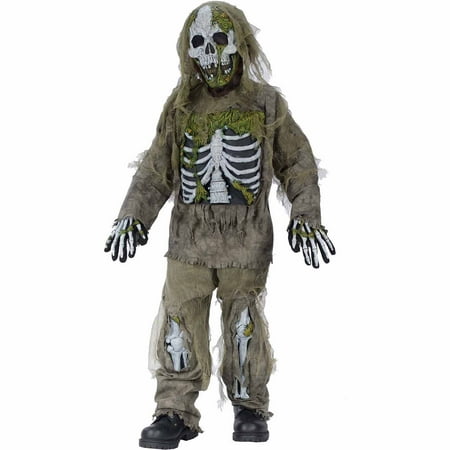 Skeleton Zombie Child Halloween Costume (Best Costume Stores Nyc)