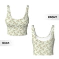 thumbnail image 6 of Uemuo Rose (2) Pattern Women's Sports Bra - High Impact Support, Breathable, and Comfortable Athletic Bra for Running, Yoga, and Workouts, 6 of 9