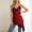 Wine, variant on Lace Trendy Trim Satin Women Tank Top V Neck Silk Sexy Camisole Tops Asymmetrical Backless Spaghetti Strap Cami Tops Casual Summer Outfits Womens Tops Date Night Slip Dresses 2026 Beige L