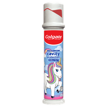 Colgate Unicorn Kids Cavity Protection Toothpaste Pump with Fluoride, ADA Accepted, Ages 6 , Bubble Fruit, 4.4 ounces