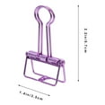thumbnail image 2 of unbranded 10Ud Sujetapapeles Metálicos Para Uso En Hogar Y Organización Escolar, 2 of 6