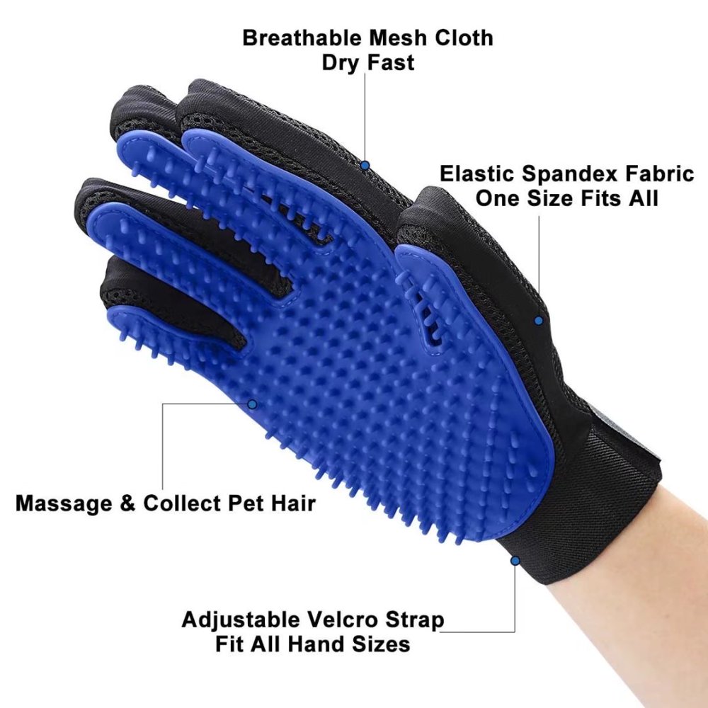 Pet Glove Pet Grooming Glove Bathing Glove Shedding Gloves Brush