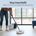 thumbnail image 2 of Casabella Spin Mop Refill, White, 2 of 6