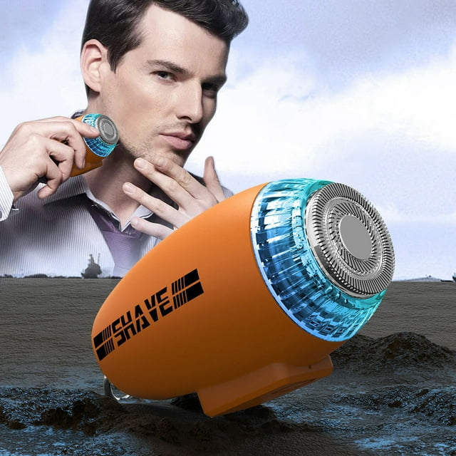 RYRDWP Multifonction Portable Voyage Rasoir pour Hommes Turbine Électrique pour Hommes Plus Petit Rasoir Jamais pour Hommes Barbe Rasage Toilettage