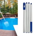 thumbnail image 3 of Bluelans Telescopic Rod,Pool Brush Pole Anti-slip Connections Parts Aluminum Alloy Pool Cleaning 3/4 Sections Telescoping Pole Swimming Pool, 3 of 6