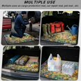 thumbnail image 3 of Xixirimido Universal Car Trunk Mat, All Weather Trunk Protection Cargo Liner Stylish Vehicle Interior Accessories Durable Cargo Mat 29" x 39", Butterfly Vibrant Sunflower, 3 of 7