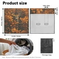 thumbnail image 7 of Xoenoiee Deer Maple Leaves Pattern Back Seat Cover for Car Trucks Van SUV, Waterproof Rear Bench Towel Seat Covers for Dogs and Kids,Automotive Backseat Protector, 7 of 7