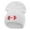 White, variant on Weight Lifting Embroidered 12 Inch Long Knitted Beanie - Red OSFM