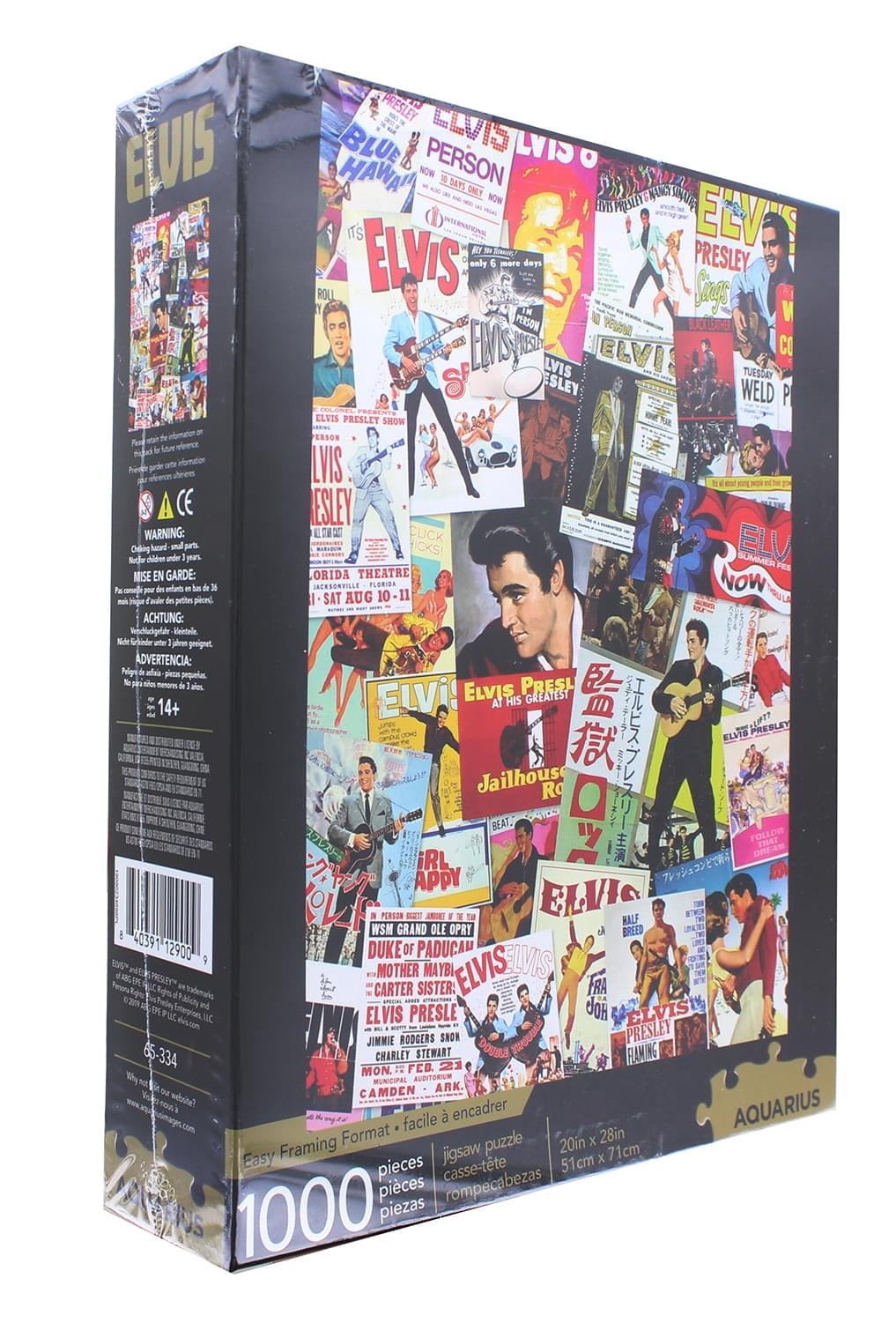 Aquarius Elvis- Movie Poster Collage 1,000pc Puzzle