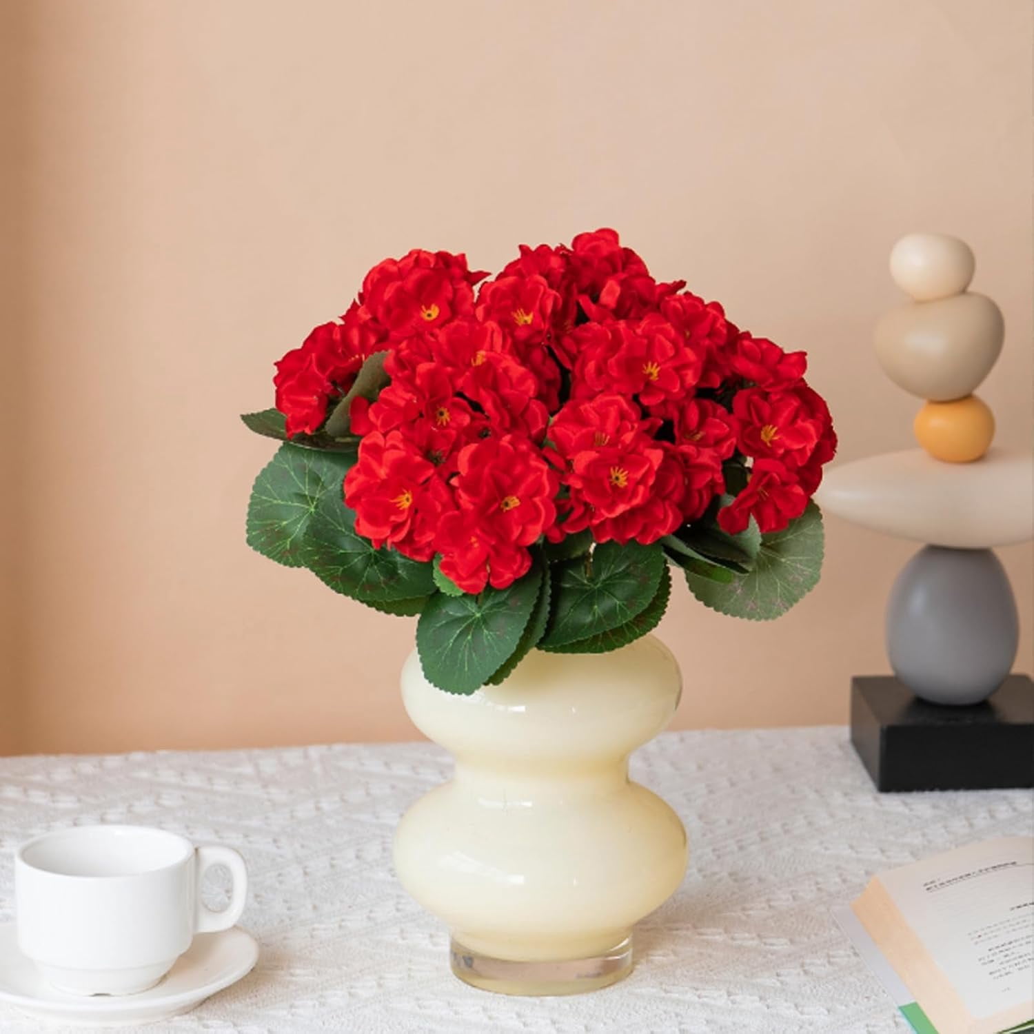 2026 New Spring Porch Refresh Hydrangea, 14" UV Resistant Artificial Outdoor Flowers, DIY Color Faux Hydrangea Flowers for Outdoors, Realistic Hydrangeas Plants for Spring Porch Refresh Decor (C, 5)