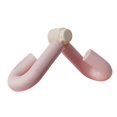 thumbnail image 2 of Ejercitador de cadera y muslos, máquina de piernas multifuncional ligera, Clip de entrenador antideslizante para piernas, brazos, muslo interno, , Rosado shamjiam Ejercicio de entrenador de cadera, 2 of 7