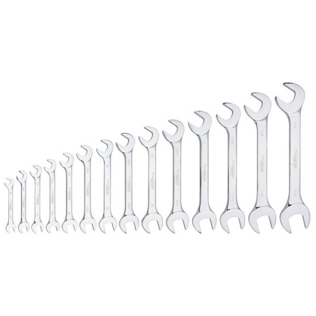 Ensemble de Clés à Angle Polies - 14 Pcs