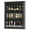 Black, variant on Tall Shot Glass, Shooter Display Case Cabinet
