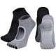 thumbnail image 1 of 4 pares de calcetines de yoga sin dedos, empuñaduras antideslizantes para Pilates, Ballet, baile, descalzo, entrenamiento, algodón, punta abierta, calcetines deportivos para mujeres Namotu CZYD-ZC128, 1 of 5