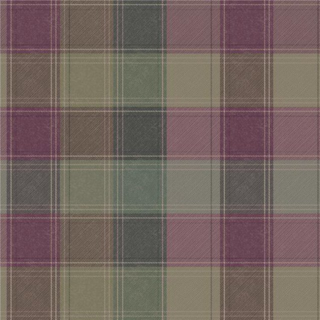 Arthouse 904103 Urban Check Non-Woven Wallpaper, Plum