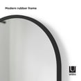 thumbnail image 2 of Umbra Hub 24 x 36" Arch Wall Mirror Black, 2 of 8