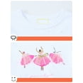 thumbnail image 4 of HWJAD Baby Girls Tutu Dress Dancing Toddler Cotton Layered Tutu Dress Tulle Dresses Princess Party Floral Summer Dress 3T, 4 of 6