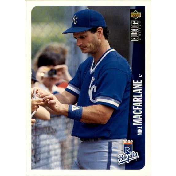 1996 Collector's Choice #575 Mike Macfarlane MLB Baseball Trading Card