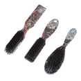 thumbnail image 1 of Beard Brush Set, Lightweight Barber Beard Brush Fashion Print 2 In 1 Comb Brush  For Barber Shop, 1 of 8