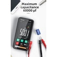thumbnail image 3 of MASTFUYI FY129C Smart Digital Multimeter with Bracket Compact Intelligent Electrical Tester 5999 Counts Backlit LCD Measure AC/DC Voltage Resistance Frequency Continuity Live Wire Checking NCV Diode, 3 of 9