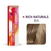 Color Touch Demi-Permanent Color - 7 1 Medium Blonde-Ash by Wella for Unisex - 2 oz Hair Color
