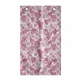 thumbnail image 1 of Vines Hanging Pocket Organizer, Monotone Grapes Leaves Wine Theme Blush Tones Rhythmic Abstract Pattern, Printed Polyester Storage Bag with Pockets, 21" x 31", Pastel Pink and White, 1 of 2
