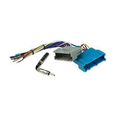 Scosche GM035-WM1SD Wiring Harness and Antenna Adapter Compatible with Select 1986-2005 GM Vehicles