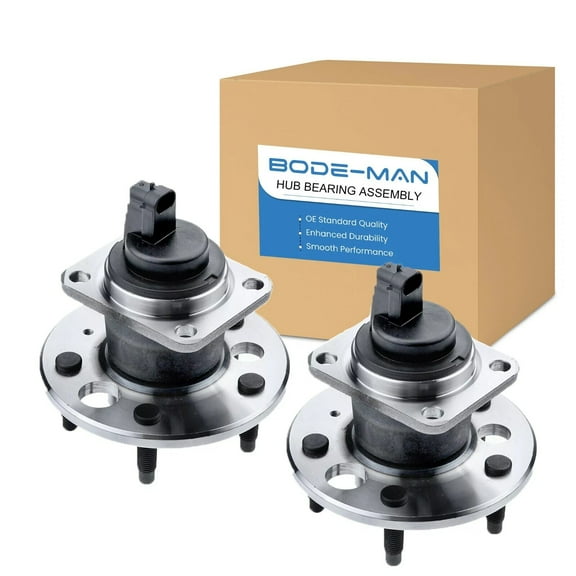 Bode-man Pair Rear Wheel Hub & Bearing Assembly for 1993-2002 Cadillac Eldorado/ 1994-1999 Cadillac Deville (Sedan)