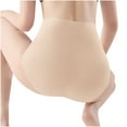 thumbnail image 6 of Kmdttou Up to 65% off!Women's Ladies Comfortable Ice Shreds Cool Large Size Abdominal Contraction Panties Hight Waiste Underpants (Available in Plus Size), 6 of 7