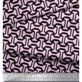 thumbnail image 2 of Soimoi Silk Fabric Geometric Abstract Print Sewing Fabric Yard 42 Inch Wide, 2 of 3