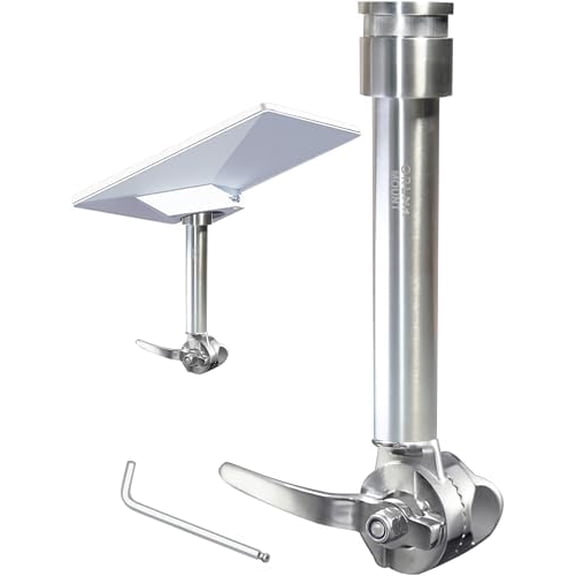 Marine-Grade Adjustable Rail Mount for Starlink Mini Fits Boat Yacht Sailboat Trawler and RV Mounting Kit (316 Stainless Steel) ORLNK$$Watercraft