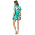thumbnail image 4 of Ashford & Brooks Women's Satin Short Sleeve Pajama Shorts Set, 4 of 5